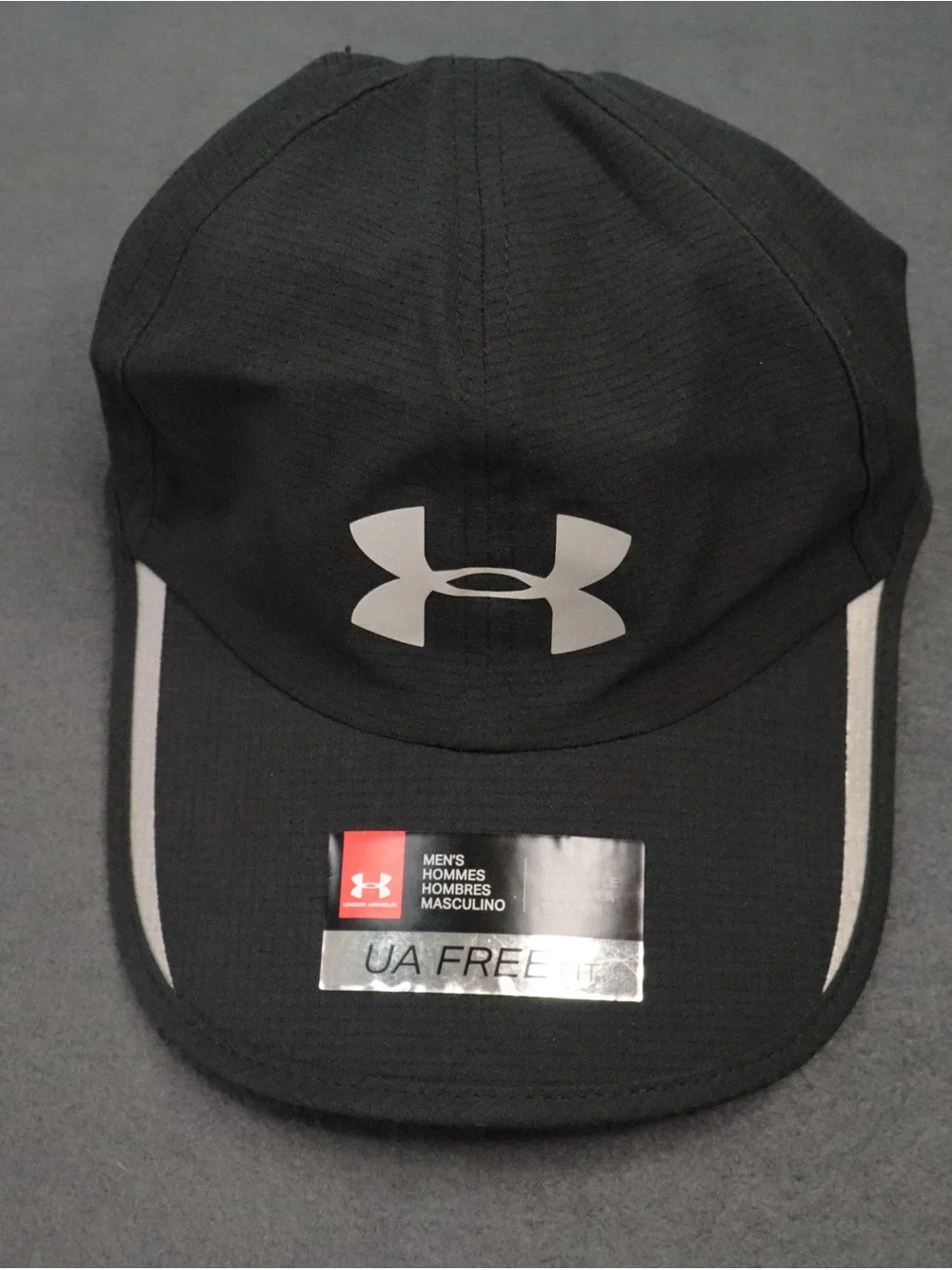 Under Armour Shadow Cap 4.0 Running Hat Mens Black OSFA Adjustable 1278207